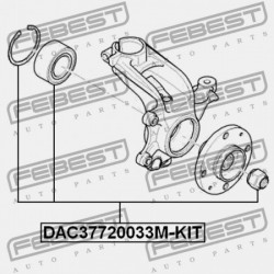 ELSŐ KERÉKAGYCSAPÁGY CITROEN C2 2003-2009 3350.86