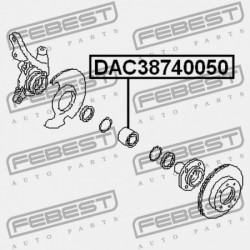 AZ ELSŐ KERÉKAGY CSAPÁGYAZÁSA VISSZAVONTÁK 40210-50A05