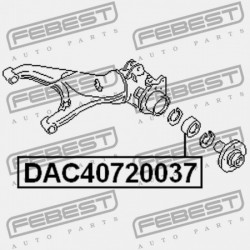 ELSŐ KERÉKAGY CSAPÁGYAZÁS CORDOBA/VARIO 1993-2002 E 331598625A