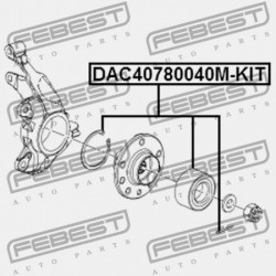 ELSŐ KERÉKAGYCSAPÁGY OPEL MOKKA J13 2013- 1603022