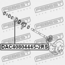 HÁTSÓ KERÉKAGYCSAPÁGY KIA SORENTO 02 (2002-2006) CIS 52371-3E000