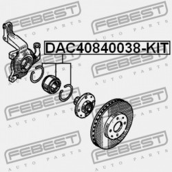 ELSŐ KERÉKAGYCSAPÁGY JAVÍTÓ KÉSZLET RENAULT MEGANE I 1996-2003 7701205780