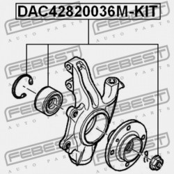 ELSŐ KERÉKAGYCSAPÁGY CITROEN C5 2008- 3350.69