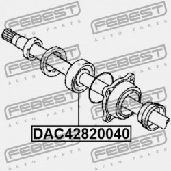 TOYOTA HILUX KERÉKAGYCSAPÁGY GGN15,25,35,KUN1,2,3,LAN15,25,35,TGN1,26,36 200 90366-T0044