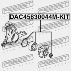 ELSŐ KERÉKAGYCSAPÁGY JAVÍTÓ KÉSZLET CITROEN C5 2008- 3350.82