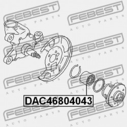 NISSAN CEDRIC/GLORIA Y34 ELSŐ KERÉKAGYCSAPÁGY 1999.06-2004.10 JP 40210-1P400