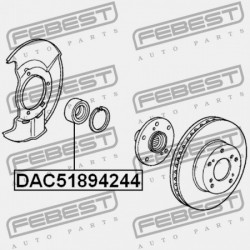 HONDA PILOT YF1 ELSŐ KERÉKAGYCSAPÁGY 2003-2007 US 44300-S3V-A11