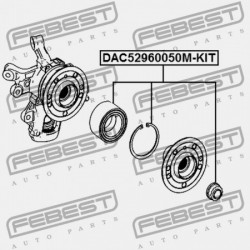HÁTSÓ KERÉKAGYCSAPÁGY JAVÍTÓ KÉSZLET MERCEDES BENZ ML-OSZTÁLY 166 2011- A1669810006