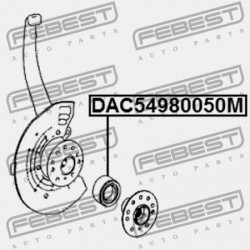 ELSŐ KERÉKAGYCSAPÁGY MERCEDES BENZ ML-OSZTÁLY 164 2004-2011 A1649810206