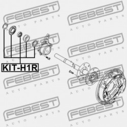 HÁTSÓ FÉLTENGELY CSAPÁGYKÉSZLET HYUNDAI H-1 07 (2007-2015) GEN 52701-4H000