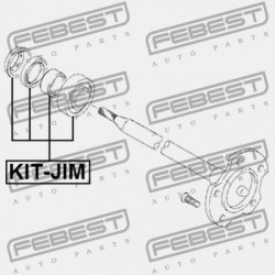 GOLYÓSCSAPÁGYAS HÁTSÓ FÉLTENGELY MEGHAJTÓ KÉSZLET SUZUKI SIDEKICK SE416 1996-1998 09269-35009