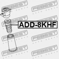 ELSŐ LENGÉSCSILLAPÍTÓ VISSZARUGÓZÁS AUDI A5/S5 COU.SPORT. 2008- CA 8K0412131E