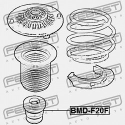 ELSŐ LENGÉSCSILLAPÍTÓ VISSZARUGÓZÁS BMW 1 F20 2010-2013 ECE 31336855440