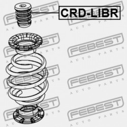 HÁTSÓ LENGÉSCSILLAPÍTÓ VISSZARUGÓZÁS JEEP GRAND CHEROKEE III 2004-2010 52125396AB