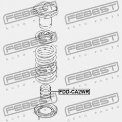 HÁTSÓ LENGÉSCSILLAPÍTÓ VISSZARUGÓZÁS FORD MONDEO CA2 2007-2014 EU 1545069
