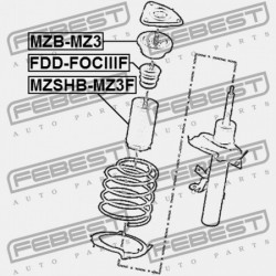 ELSŐ LENGÉSCSILLAPÍTÓ VISSZARUGÓZÁS FORD FOCUS CB8 2011- EU 1710056