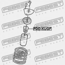 ELSŐ LENGÉSCSILLAPÍTÓ VISSZARUGÓZÁS FORD KUGA CBV 2008-2012 EU 1507578