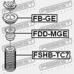 ELSŐ LENGÉSCSILLAPÍTÓ LENGÉSCSILLAPÍTÓ FORD MONDEO GE 2000-2007 EU 1307842