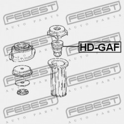 ELSŐ LENGÉSCSILLAPÍTÓ VISSZAHÚZÁS VISSZAVONT 51722-S50-003