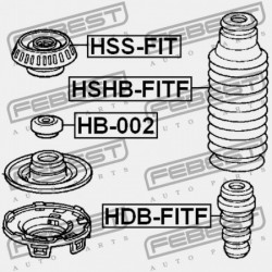 HONDA FIT ALMAS GD1 ELSŐ LENGÉSCSILLAPÍTÓ REBOUND 2002-2008 JP 51722-SAA-E02
