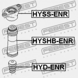 HÁTSÓ LENGÉSCSILLAPÍTÓ VISSZARUGÓZÁS HYUNDAI IX35/TUCSON 10 (2009-2013) GEN 55348-2L000