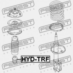 ELSŐ LENGÉSCSILLAPÍTÓ LENGÉSCSILLAPÍTÓ HYUNDAI TRAJET XG 99: -OCT.2006 1999-2007 DOM 54626-3A000