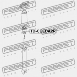 HÁTSÓ LENGÉSCSILLAPÍTÓ LENGÉSCSILLAPÍTÓ HYUNDAI I30 12 (CSEH GYÁR-EUR) (2012-2015) EUR 55348-A6000
