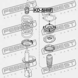 ELSŐ LENGÉSCSILLAPÍTÓ VISSZARUGÓZÁS KIA SHUMA,II/SEPHIA,II/MENTOR,II/SPECTRA 1997-2004 0K20134111A