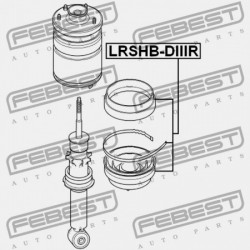 HÁTSÓ LENGÉSCSILLAPÍTÓ BORÍTÁS LAND ROVER DISCOVERY IV 2010-2016 RPM500200