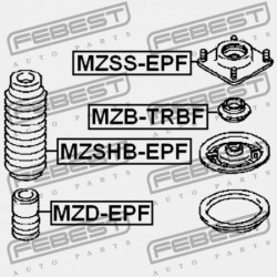 ELSŐ LENGÉSCSILLAPÍTÓ VISSZARUGÓZÁS MAZDA TRIBUTE CZ 2001-2011 USA EC01-34-111A