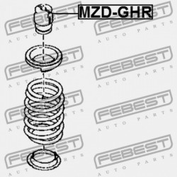 HÁTSÓ LENGÉSCSILLAPÍTÓ VISSZARUGÓZÁS MAZDA ATENZA SEDAN & SPORT GH 2007-2009 JP GS1E-28-1A0