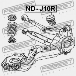 HÁTSÓ LENGÉSCSILLAPÍTÓ VISSZARUGÓZÁS NISSAN QASHQAI J10E 2006.12-2013.12 EL 55240-JD000