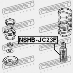 ELSŐ LENGÉSCSILLAPÍTÓ BURKOLAT NISSAN SERENA C23 1991.06-1999.06 JP 54050-5C001