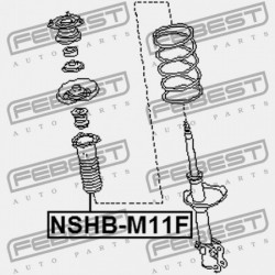 ELSŐ LENGÉSCSILLAPÍTÓ BURKOLAT VISSZAVONT 54055-56E00