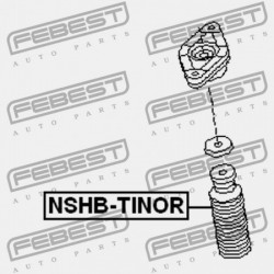 HÁTSÓ LENGÉSCSILLAPÍTÓ BURKOLAT NISSAN ALMERA UK MÁRKA N16E 2000.02-2006.11 EL 55240-4U000