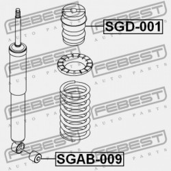 HÁTSÓ LENGÉSCSILLAPÍTÓ VISSZARUGÓZÁS SSANG YONG REXTON 2001-2013 4521008000