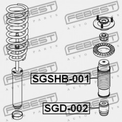 ELSŐ LENGÉSCSILLAPÍTÓ VISSZARUGÓZÁS SSANG YONG REXTON 2001-2013 4432208001