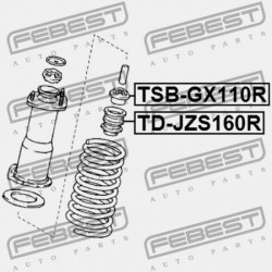 HÁTSÓ LENGÉSCSILLAPÍTÓ VISSZAHÚZÁS VISSZAVONT 48341-30080