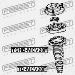 ELSŐ LENGÉSCSILLAPÍTÓ VISSZARUGÓZÁS TOYOTA CAMRY GRACIA MCV2,SXV2 1996.12-2001.09 JP 48331-33020