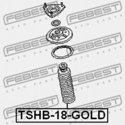 UNIVERZÁLIS LENGÉSCSILLAPÍTÓ BURKOLAT VISSZARUGÓZÁSSAL NISSAN ALMERA UK MÁRKA N16E 2000.02-2006.11 EL 54052-52Y10