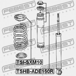 TOYOTA AURIS/HYBRID (UKP) HÁTSÓ LENGÉSCSILLAPÍTÓ BURKOLAT ADE15,NDE150,NRE150,ZRE15,ZZE150,Z 48341-02080