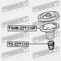 ELSŐ LENGÉSCSILLAPÍTÓ BURKOLAT TOYOTA CELICA ZZT23 1999.08-2005.07 EU 48157-47010