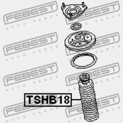 UNIVERZÁLIS LENGÉSCSILLAPÍTÓ BURKOLAT VISSZARUGÓZÁSSAL NISSAN ALMERA UK MÁRKA N16E 2000.02-2006.11 EL 54052-52Y10