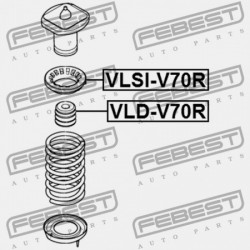 HÁTSÓ LENGÉSCSILLAPÍTÓ VISSZARUGÓZÁS VOLVO S80 2007- 31277310