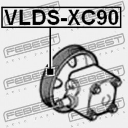 KORMÁNYSZERVÓ SZIVATTYÚ SZÍJTÁRCSA VOLVO XC90 2003- 8251738