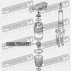 ELSŐ LENGÉSCSILLAPÍTÓ LENGÉSCSILLAPÍTÓ AUDI Q7 2007-2015 CA 7L0412303A