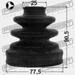 BELSŐ CSUKLÓVÉDŐ TOYOTA CRESTA GX90,JZX9,LX90,SX90 1992.10-1996.09 JP 04438-42150