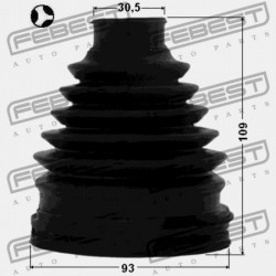 TOYOTA LAND CRUISER PRADO BELSŐ CSUKLÓVÉDŐ GDJ150,GRJ150,KDJ150,LJ150,TRJ15 2 04437-60090