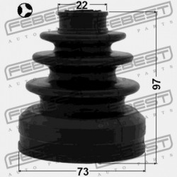 BELSŐ CSUKLÓVÉDŐ TOYOTA CRESTA GX90,JZX9,LX90,SX90 1992.10-1996.09 JP 04437-30070