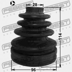 BELSŐ CSUKLÓVÉDŐ TOYOTA LAND CRUISER 90 KZJ9,LJ9,RZJ9,VZJ9 1996.04-2008.12 GR 04438-35040